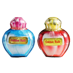Фигура из тёмного шоколада Духи Golden Rule, 40 г Золотое Правило