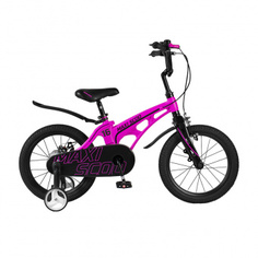 Детский двухколесный велосипед Maxiscoo Cosmic 16", Розовый Матовый MSC-C1616