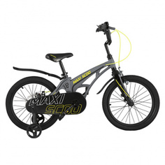 Детский двухколесный велосипед Maxiscoo Cosmic 18", Серый Матовый MSC-C1815