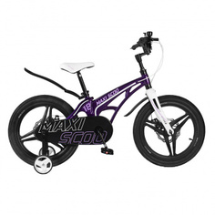 Детский двухколесный велосипед Maxiscoo Cosmic 18" Делюкс, Фиолетовый MSC-C1817D