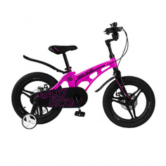 Детский двухколесный велосипед Maxiscoo Cosmic 16" Делюкс, Розовый Матовый MSC-C1616D