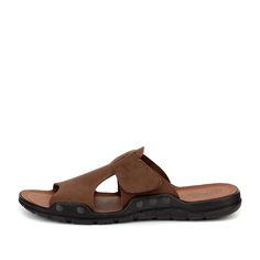 Шлепанцы мужские quattrocomforto 89004-010900(20) коричневые 44 RU