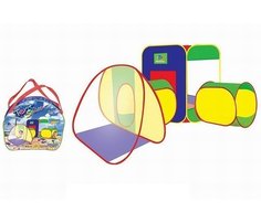Игровая палатка Shantou нейлон, с тоннелем, в сумке 999-28A