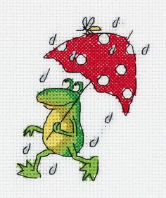 Набор для вышивания Klart «Летний дождь» 8-378