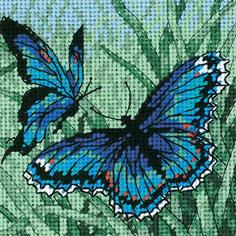 Набор для вышивания Dimensions «Пара бабочек» 7183