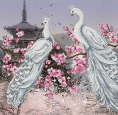 Набор для вышивания Нова Слобода «Павлины» 3210СВ