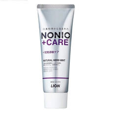 Профилактическая зубная паста LIONNonio для чувствительных зубов аромат трав и мяты 130 г