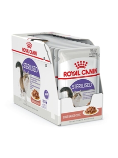 Влажный корм для кошек ROYAL CANIN Sterilised, мясо, 24шт, 85г
