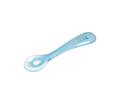 Ложка детская BEABA 2ND AGE SILICONE SPOON BLUE
