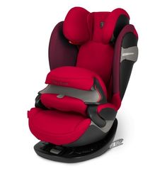 Автокресло Cybex Pallas S-Fix цв.красный гр.1/2/3