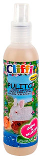 Лосьон для грызунов Cliffi Pulito очищающий, без смывания, 200 мл