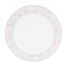 Блюдце Porcelaine du Reussy Sancerre декор solene чайное