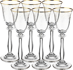 Рюмки Crystal Bohemia Angela для водки 60 мл 6 шт