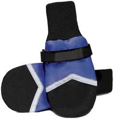 Обувь для собак Triol размер малый, 4 шт синий, черный, белый