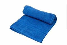 Полотенце махровое банное "Marwel" 70*140 см., 500 гр/м2., синее, Индия Marvel
