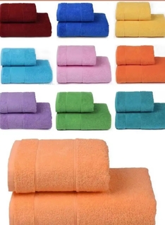Полотенце махровое для лица " Personal" 50*90 см., 420 гр/м2., бордовое, Cleanelly