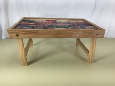 Столик из бука с раскладными ножками Gift Home