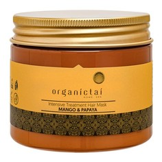Маска для волос, OrganicTai, «Манго и папайя», 150 мл