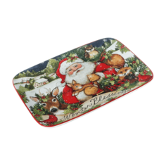 Блюдо сервировочное Certified International Санта 35,5 х 25 см