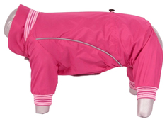 Комбинезон для собак YORIKI Малиновый рассвет, унисекс, розовый, XL, длина спины 32 см