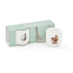 Подставки для яиц Royal Worcester Забавная фауна фарфор 5 см 2 шт