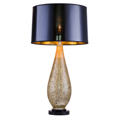 Лампа настольная Lucia tucci Harrods t932.1 E27 60W коричневая 75 х 40 см