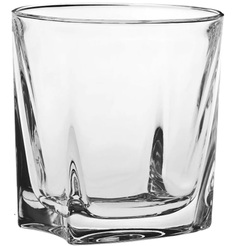Стаканы для виски Crystal Bohemia Flat 280 мл 6 шт