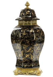 Ваза Glasar с крышкой 26 x 26 x 55 см ГЛАСАР