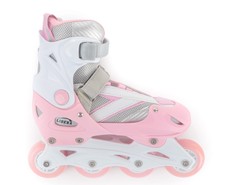 Роликовые коньки Libera LB-126Р-М pink/white 36-39 RU
