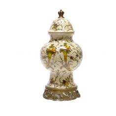 Ваза Wah luen handicraft с крышкой 38 см