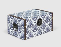 Сундук декоративный для хранения Grand Forest Azulejo 30 x 20 x 15 см синий