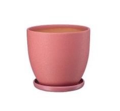Горшок керамический " Шелк" 4,7 л., розовый Engard