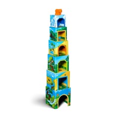 Лас Играс "Умные кубики, Изучаем животных", 1+