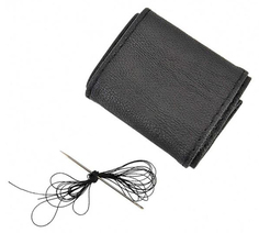 FORMA Оплетка руля бескаркасная FORMA перфорированная кожа черный размер М 37-39 см R-02