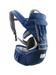 Рюкзак-кенгуру URM для переноски ребенка синий D00794