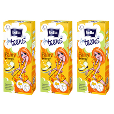 BELLA for Teens Energy deo прокладки ежедневные экстратонкие 20шт, 3 уп.
