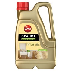 Средство для мытья пола и стен 3л BAGI ОРАНИТ, для всех видов покрытий, концентрат