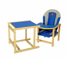 Стульчик для кормления Вилт Кузя синий