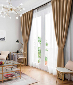 Штора Tango Nature 150x272, бежевый n150272-03, 2 шт.