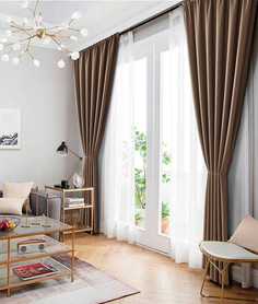 Штора Tango Nature 200x272, коричневый n200272-05, 2 шт.