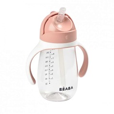 Поильник BEABA STRAW CUP 300 ML OLD PINK