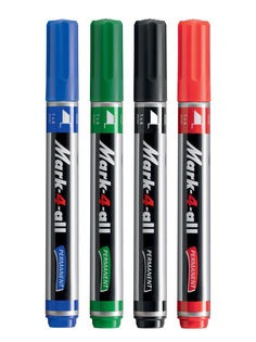 Набор маркеров STABILO MARK-4-ALL, 4шт