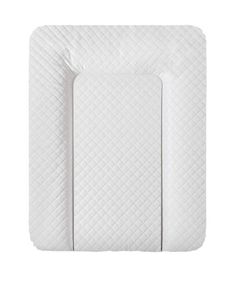 Матрац пеленальный Ceba Baby 70x50 см мягкий на комод CARO white