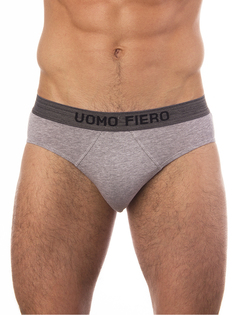 Трусы мужские UOMO FIERO 028FS серые XXL