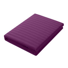 Пододеяльник LOVEME Violet 148х215 см, страйп-сатин, 100% хлопок