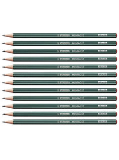 Карандаш чернографитный Stabilo Othello Trio HB