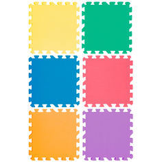 Коврик-пазл без изображений Funkids Симпл-12 15 мм, 6 плит