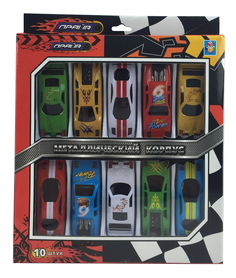 Игровой набор 1TOY Драйв 10 шт.
