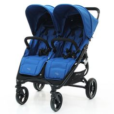 Коляска для двойни и погодок Valco Baby Snap Duo Ocean Blue