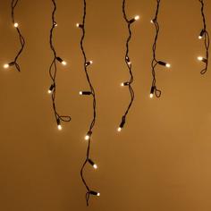 Уличная светодиодная гирлянда Ardecoled бахрома ARD-Edge-Classic-2400x600-Black-88LED